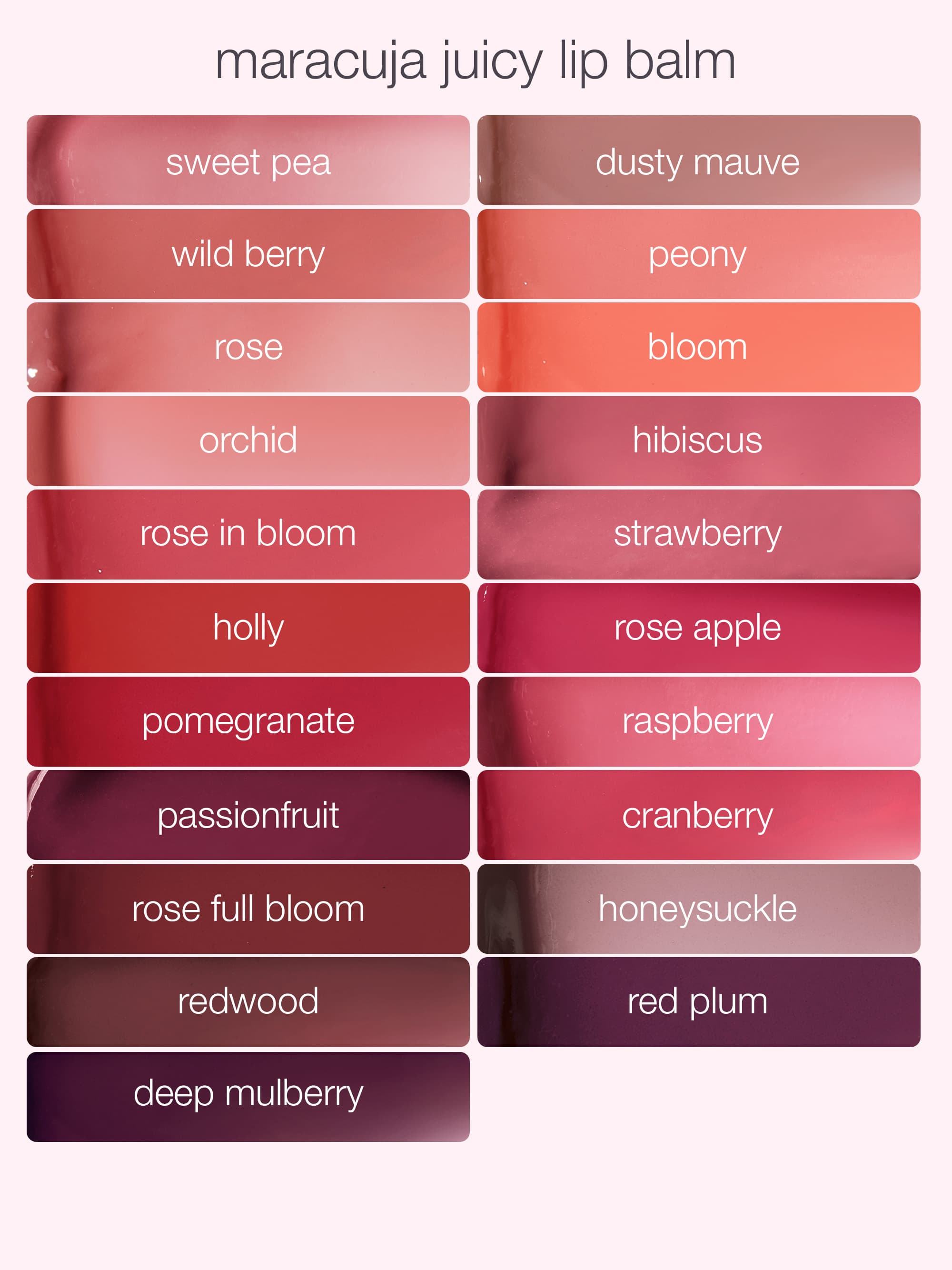 maracuja juicy lip balm gloss