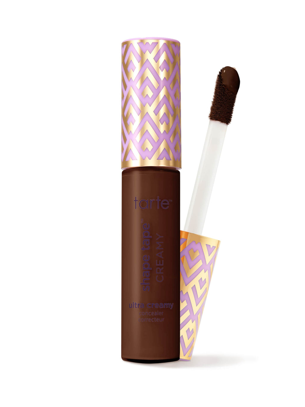 Tarte makeup product with applicator on a white background