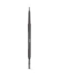 Eyebrow pencil with a black casing and visible brand name on a white background