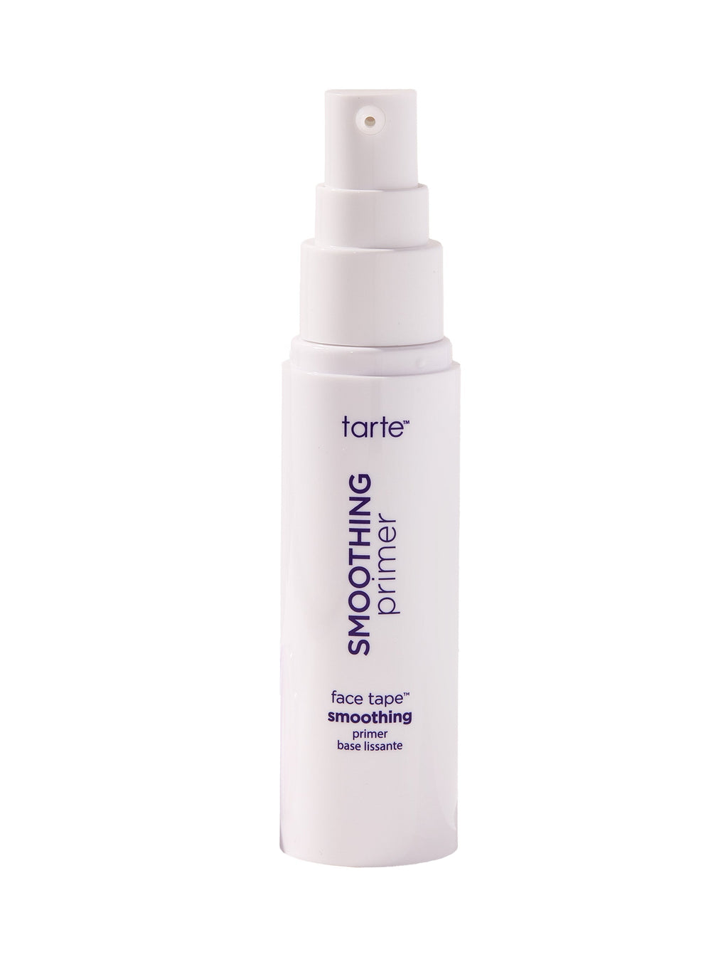 Tarte smoothing primer bottle on a white background