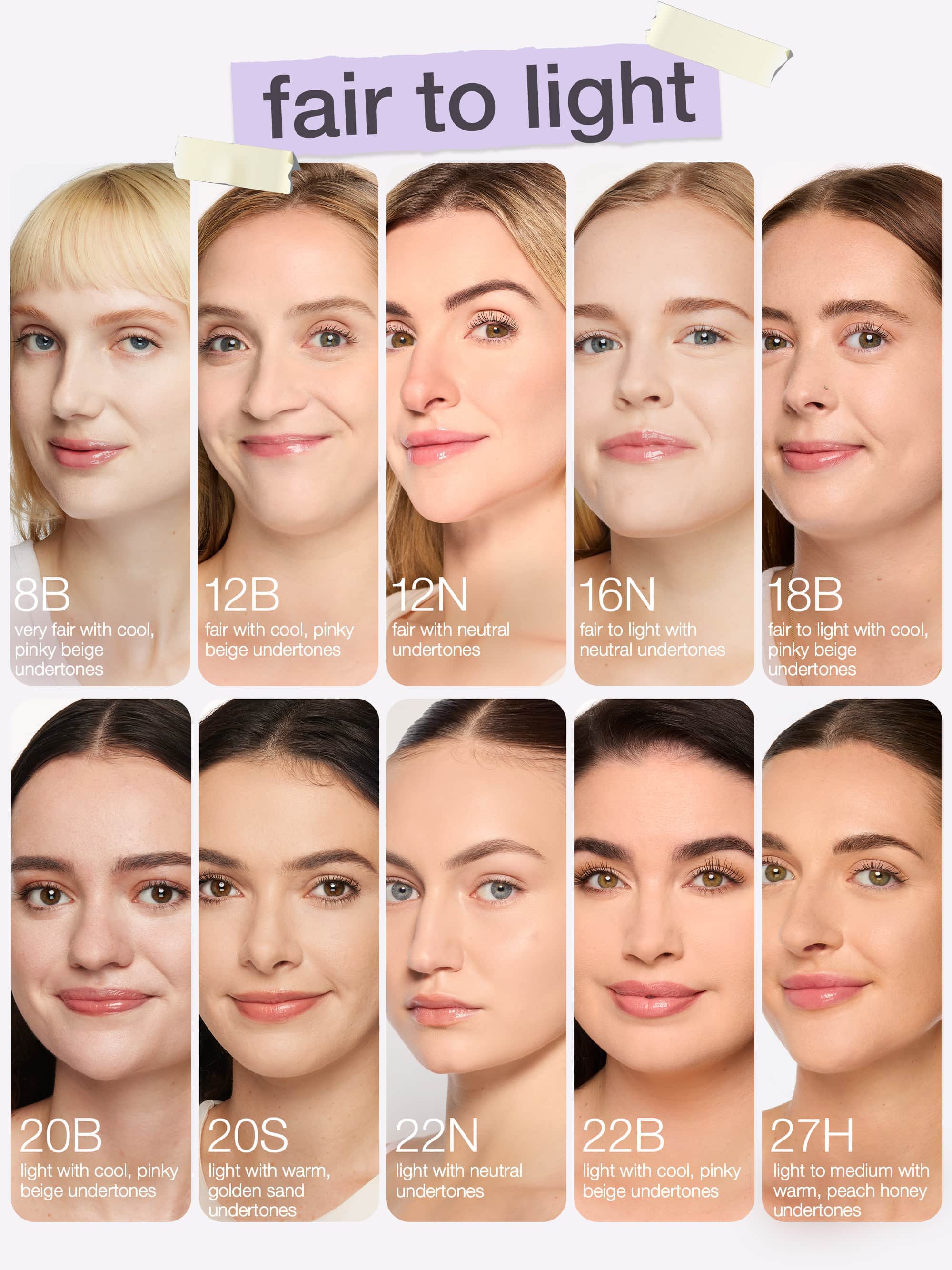 travel-size face tape™ foundation